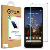 MyBat Tempered Glass Screen Protector (2.5D) for Google Pixel 3a - ClearMyBat Pro